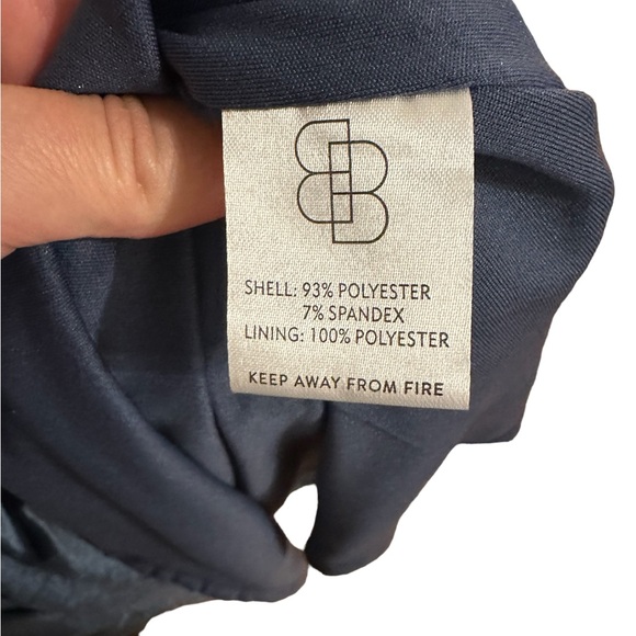 Baltic Born Women's Vivaldi Smocked Velvet Midi Dress Size XL Blue NWOT - Picture 5 of 6